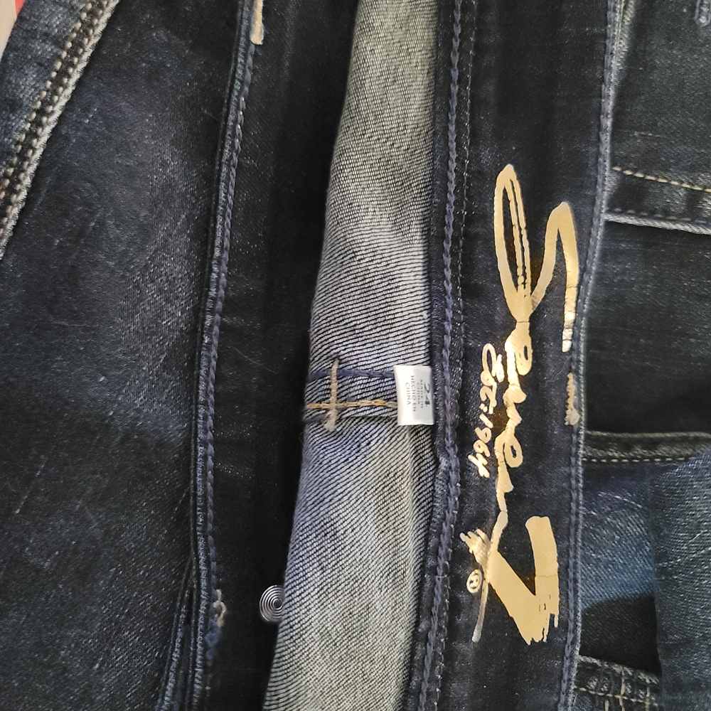 Seven7 Women's Dark Blue Jeans